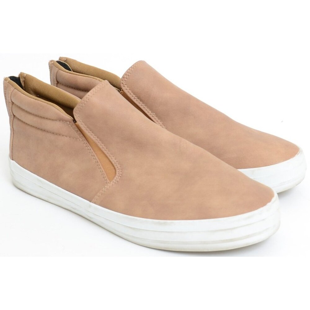 Comfortview‎ Back Zip Ankle Slip-on Sneakers Comfort Walking Travel Flats Size 9